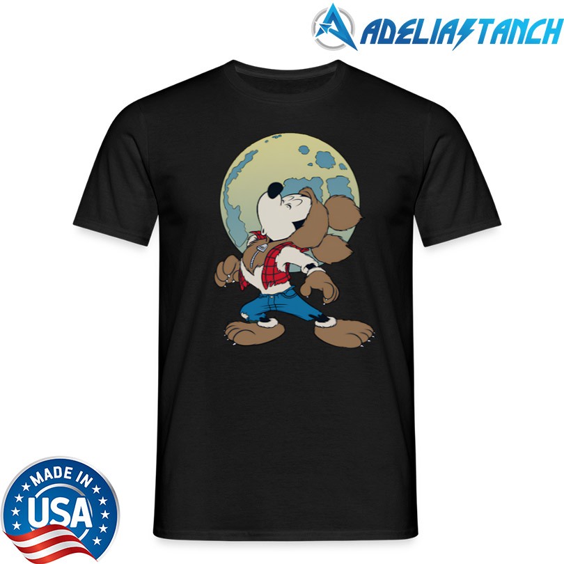 Mickey Mouse In Werewolf Halloween Limited Shirt
