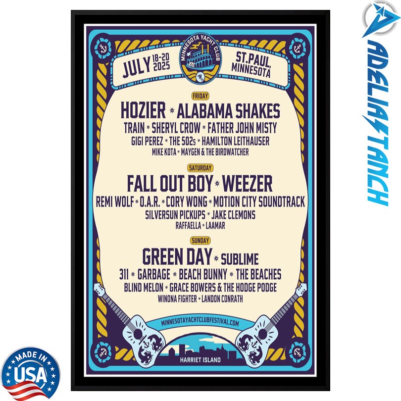 Minnesota Yacht Club Festival July 18-20 2025 Poster