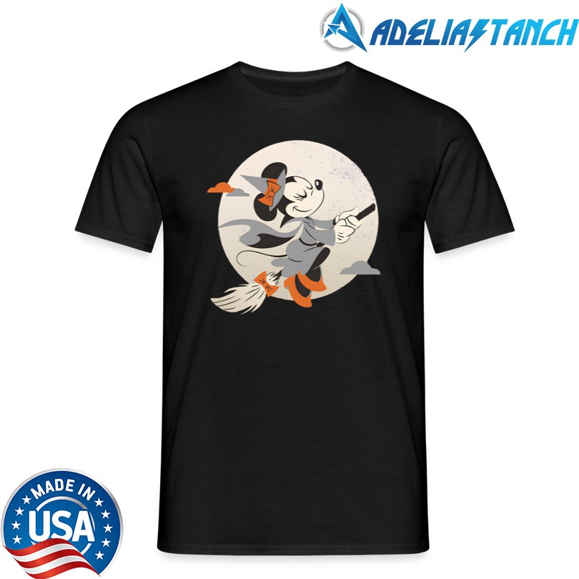 Minnie Mouse In Witch Halloween Shirt