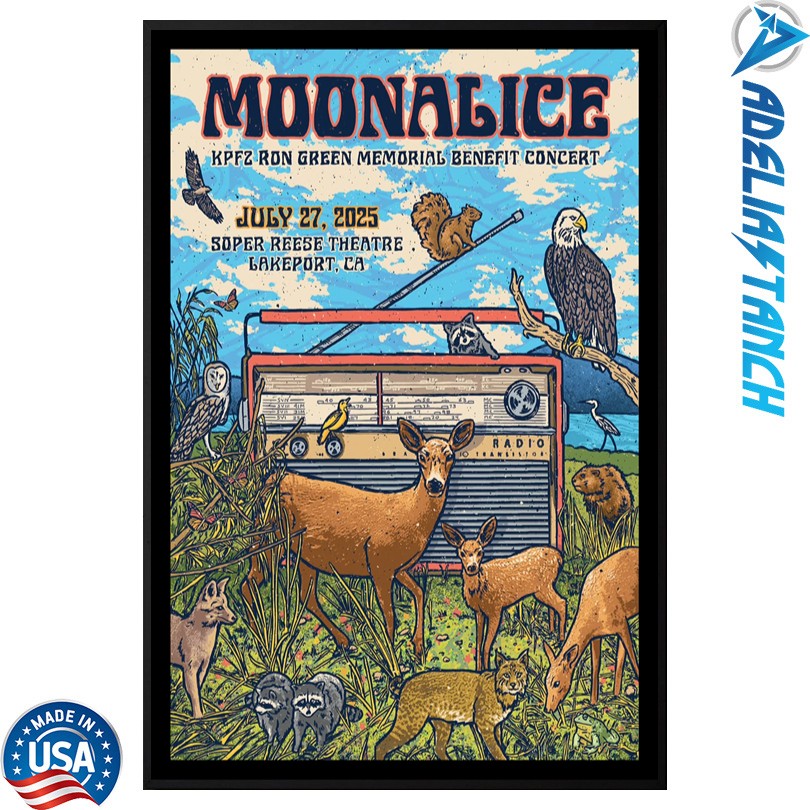 Moonalice July 27 2025 Lakeport CA Poster