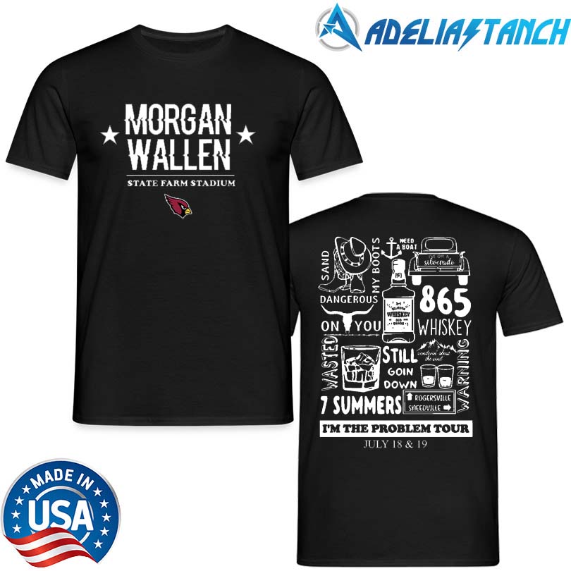 Morgan Wallen x Arizona Cardinals 2025 Official Merch