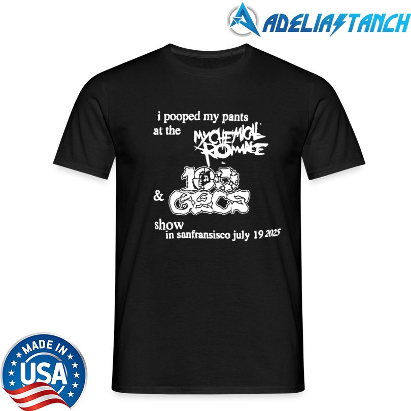 My Chemical Romance San Francisco July 19 2025 Shirt