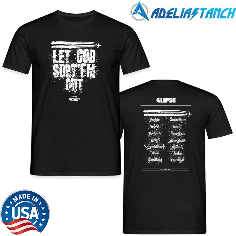 New Let God Sort Em Out Carhartt x Clipse Merch