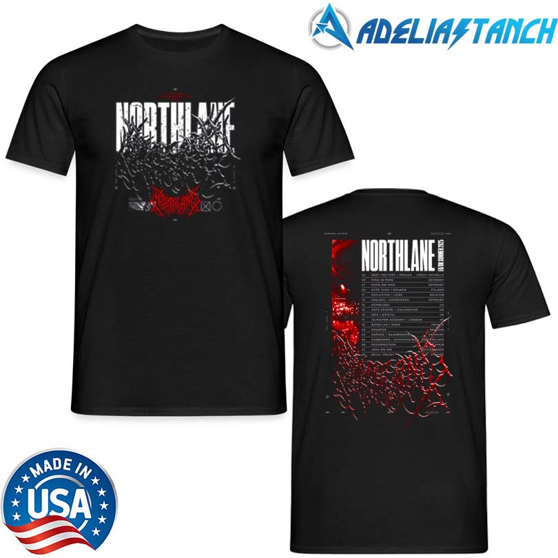 Northlane EU UK Summer 25 Tour T-Shirt