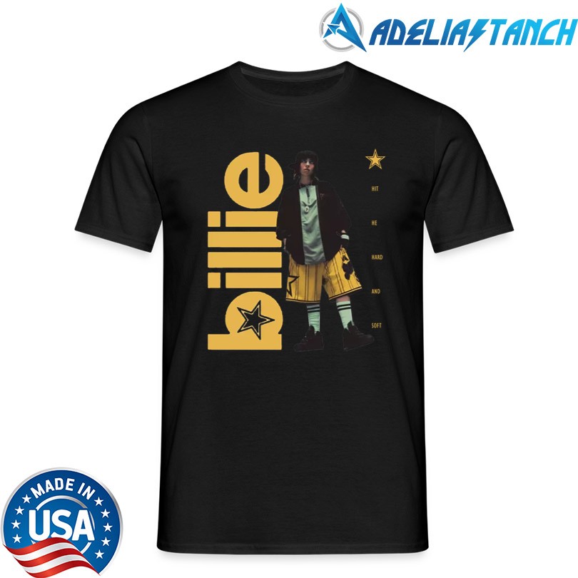 Official Billie Eilish Hit Me Hard And Soft Star 2025 Shirt