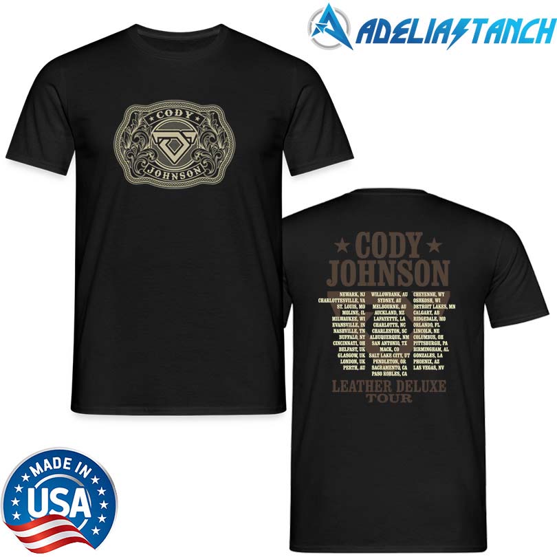Official Cody Johnson Belt Buckle Tour 2025 Merch
