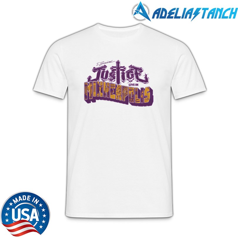 Official I survived Justice Live in Minneapolis T-Shirt