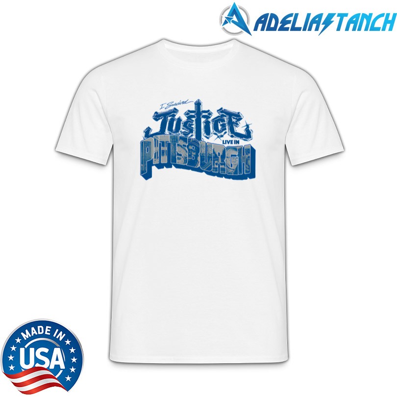 Official I survived Justice Live in Pittsburgh T-Shirt
