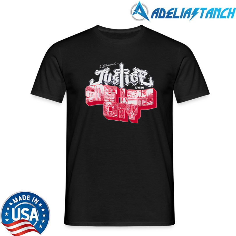 Official I survived Justice Live in Salt Lake City 2025 Merch