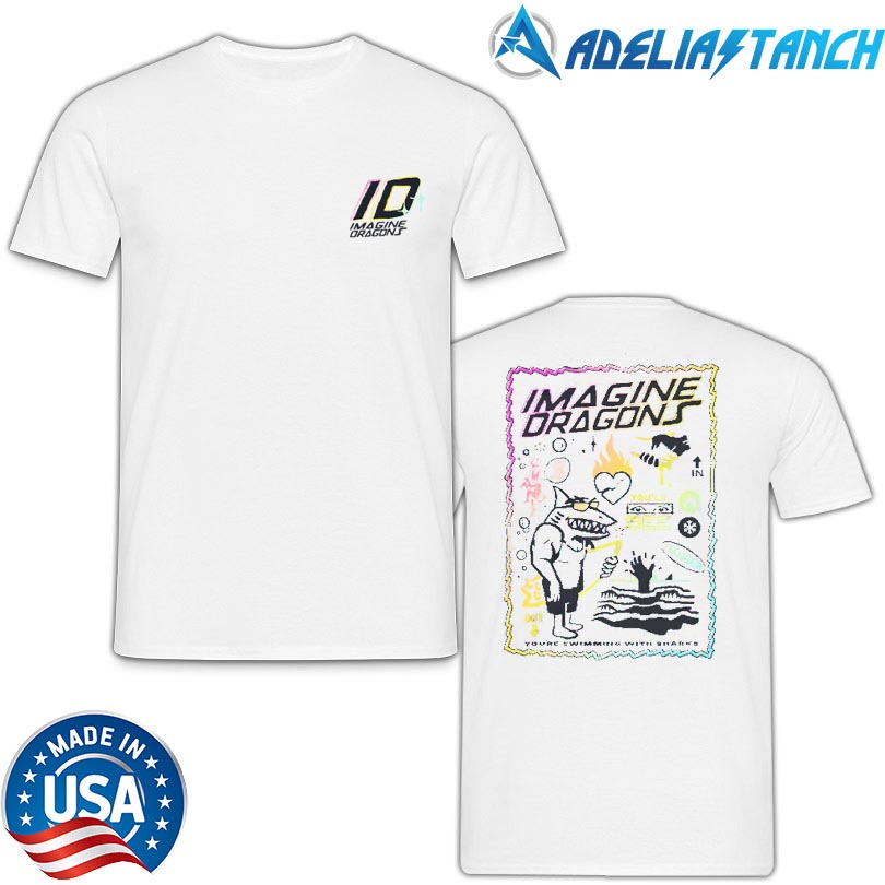 Official Imagine Dragons Sharks Merch