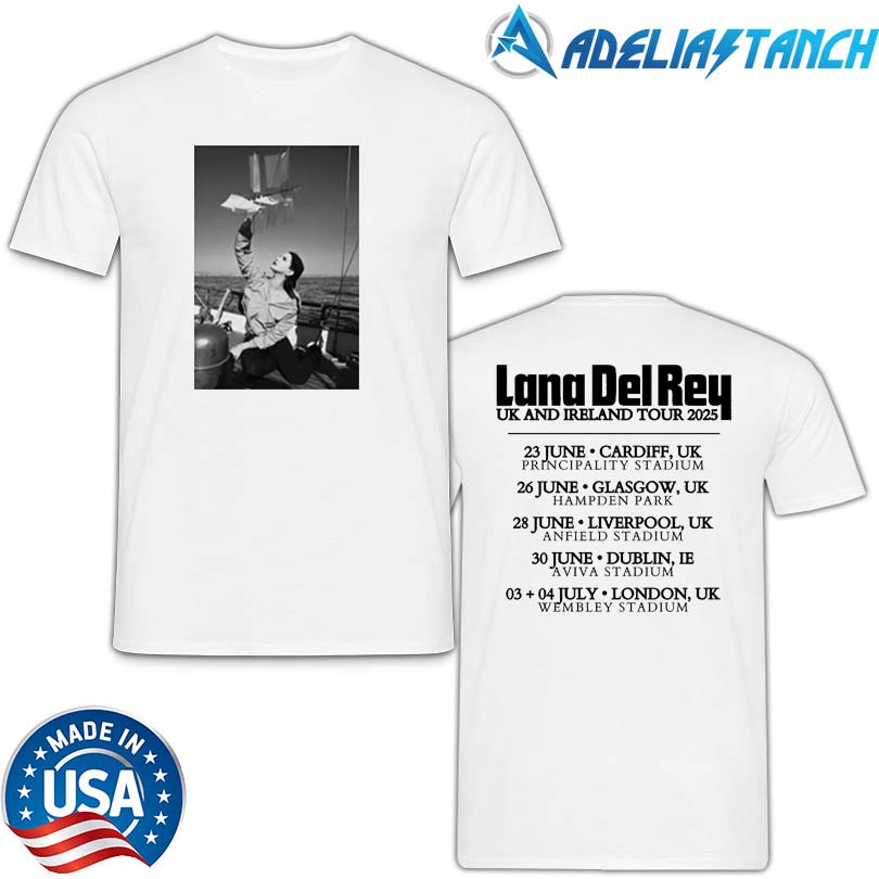 Official Lana Del Rey UK And Ireland 2025 Photo Tour Merch