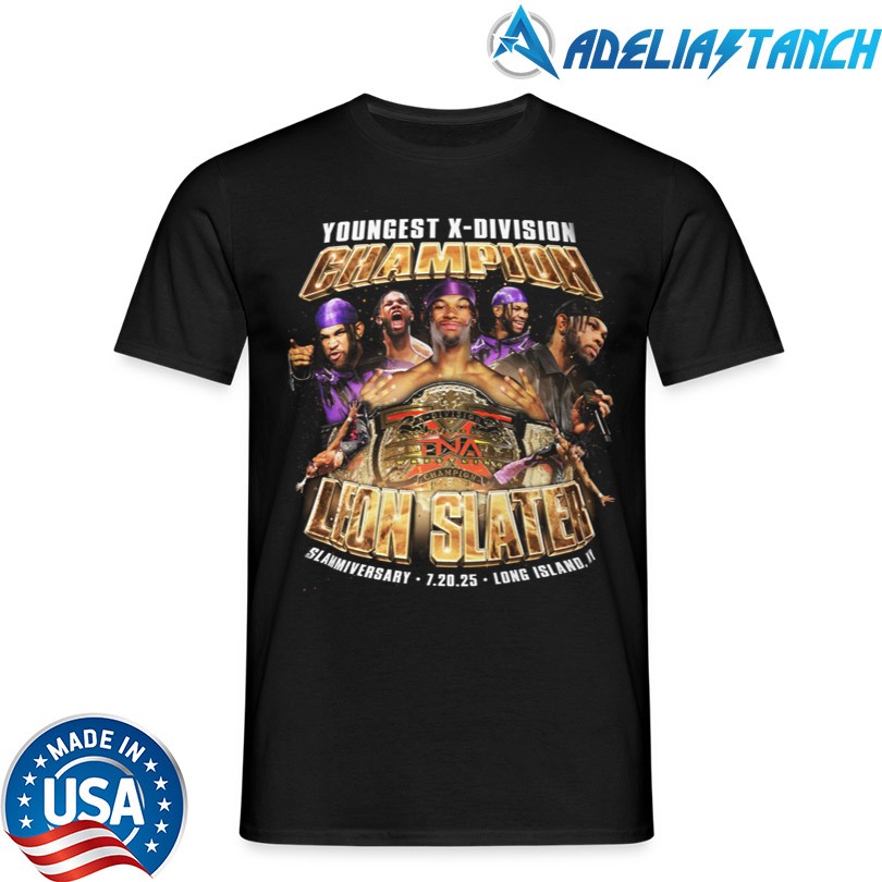 Official Leon Slater X Division Champion Merch