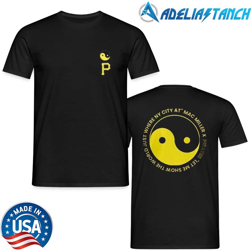 Official Mac Miller x Pirates Yinzerpalooza Weekend T-Shirt