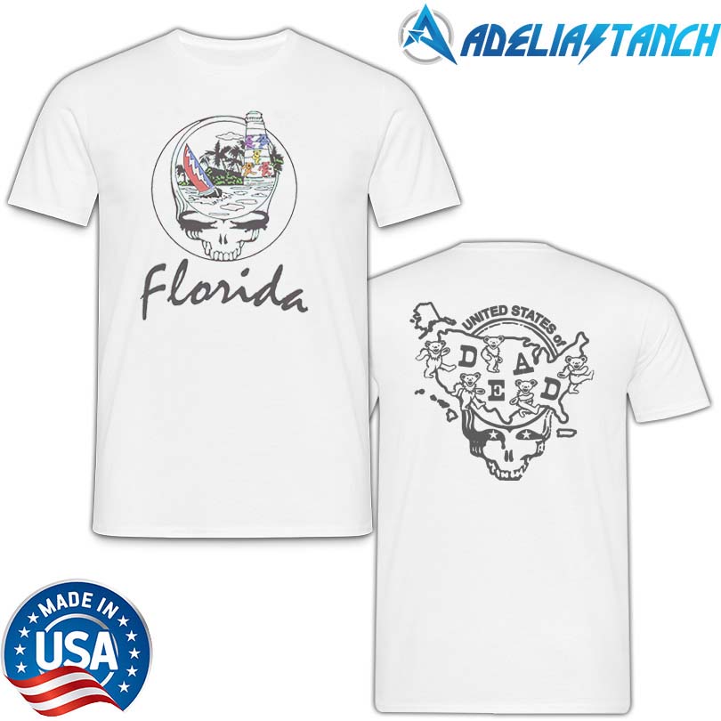 Official Merch Grateful Dead Florida United States 2025