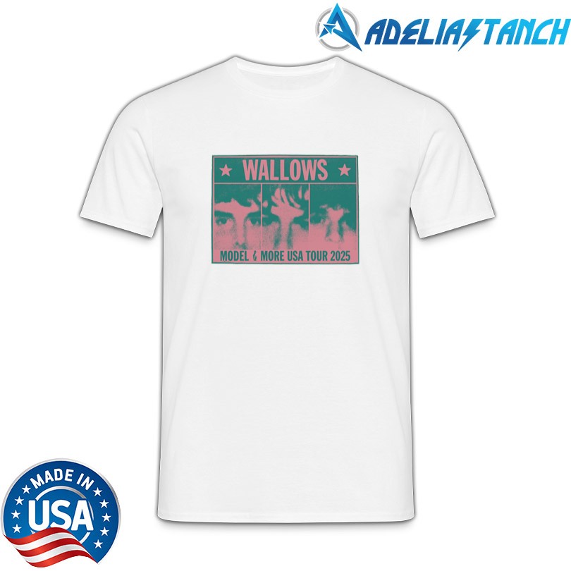 Official Wallows Colorblock Faces T-Shirt