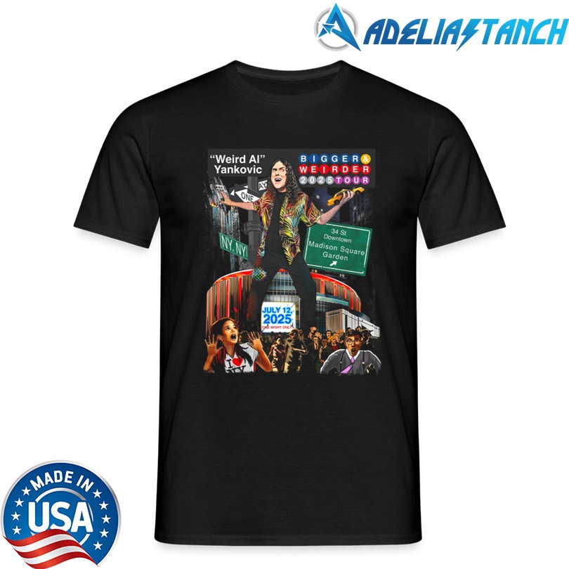 Official Weird Al Yankovic Concert 2025 New York Merch
