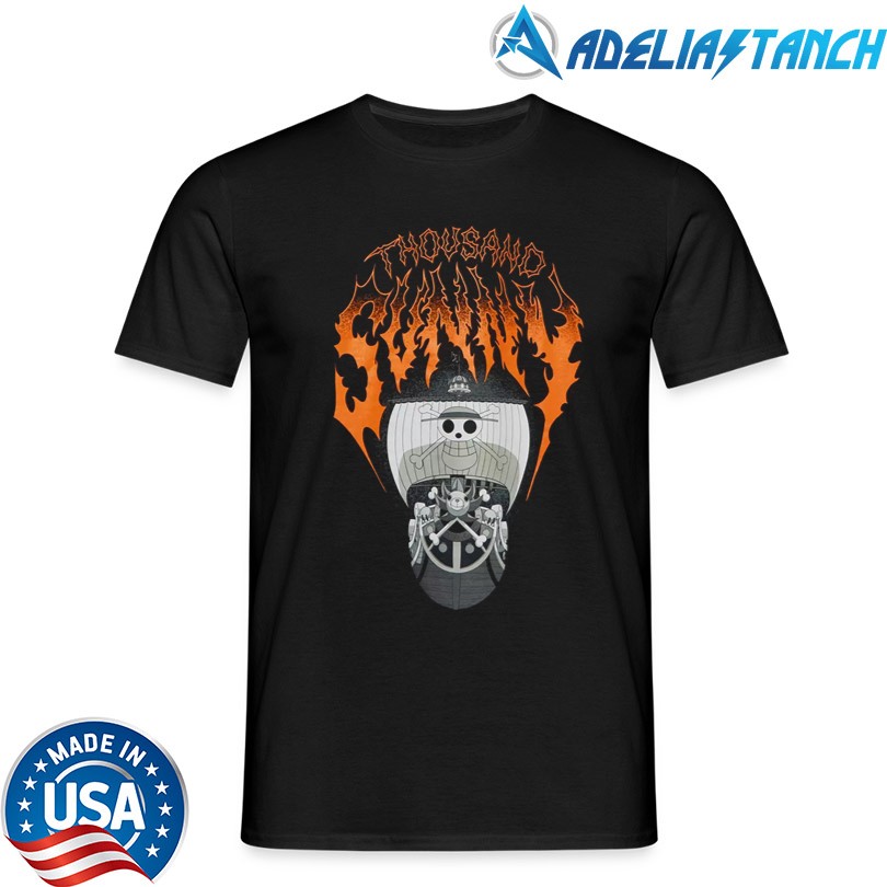 One Piece Thousand Sunny Metal Shirt