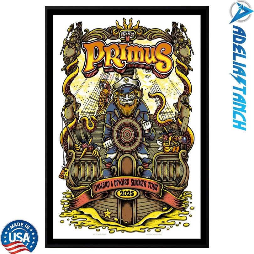 Onward & Upward Summer Tour 2025 Primus Poster