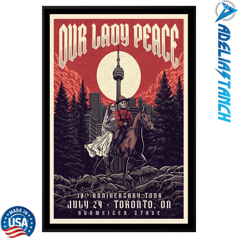 Our Lady Peace July 24 2025 Toronto, ON Poster