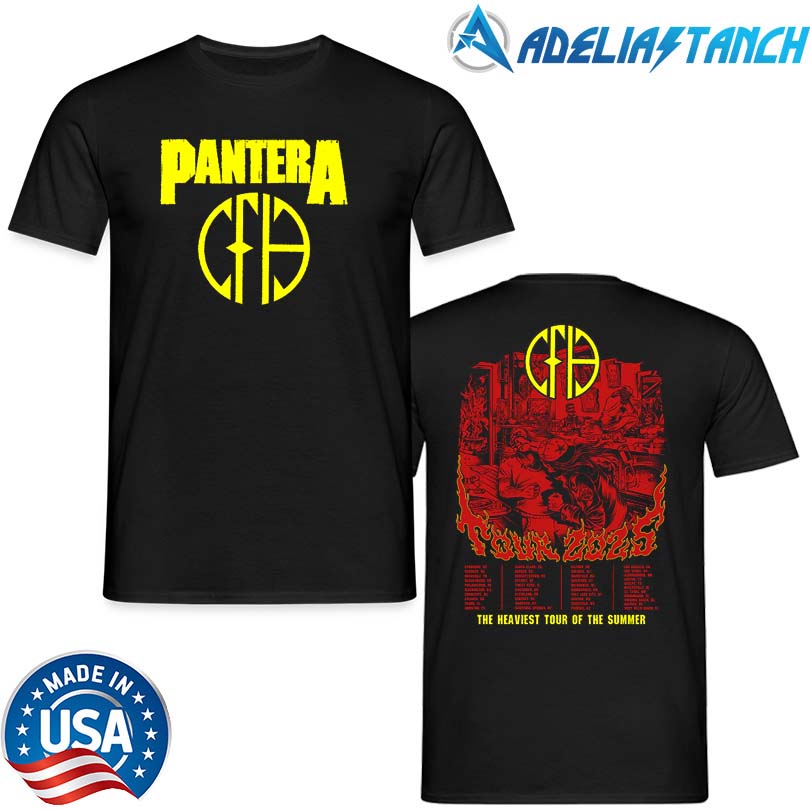 Pantera The Heaviest Tour Of The Summer 2025 Merch