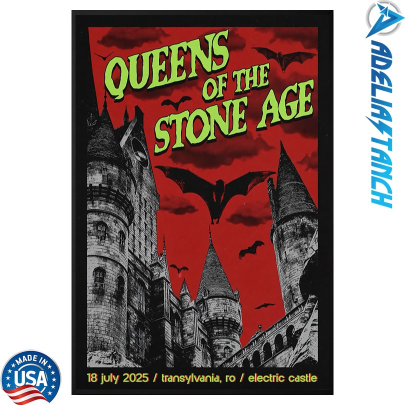 Queens Of The Stone Age Jul 18 2025 Electric Castle Festival Transylvania RO Poster
