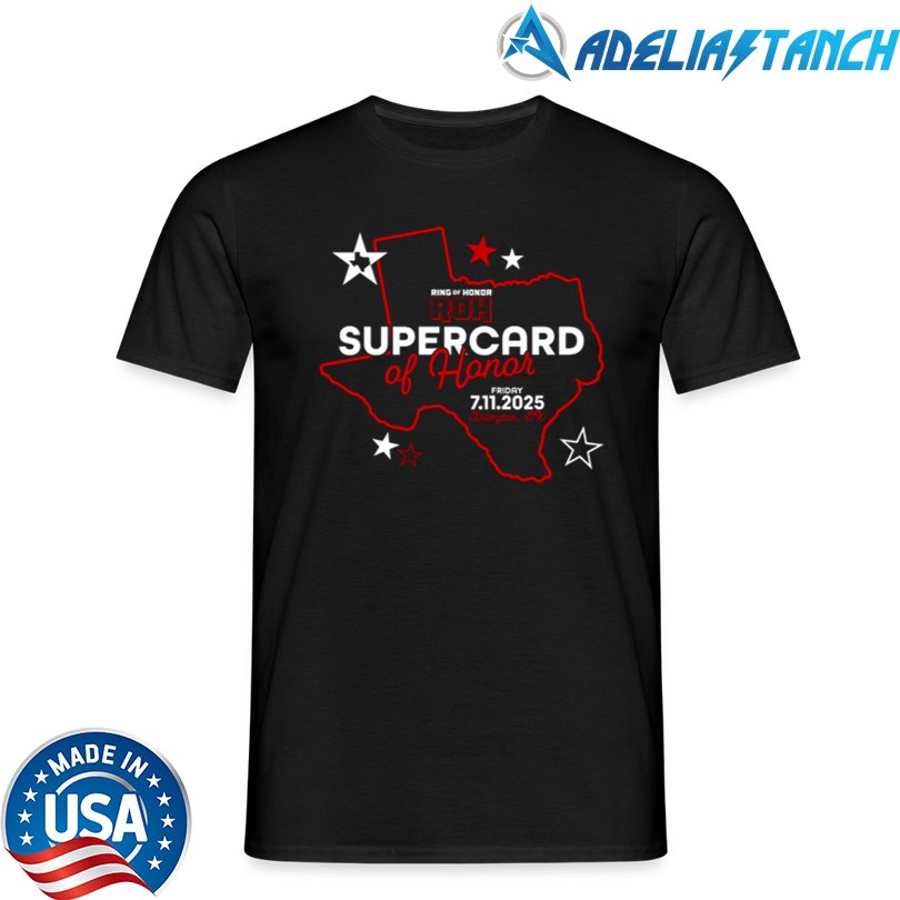 ROH Supercard of Honor 7 11 2025 Shirt
