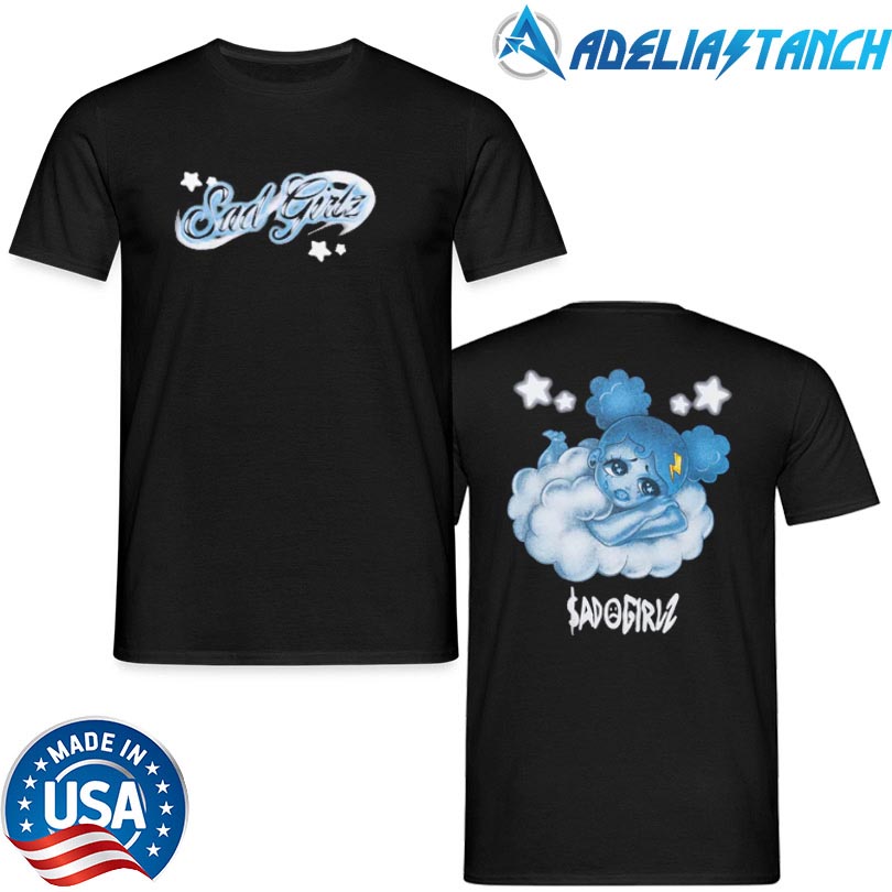 Sadgirl Blue Airbrush Shirt