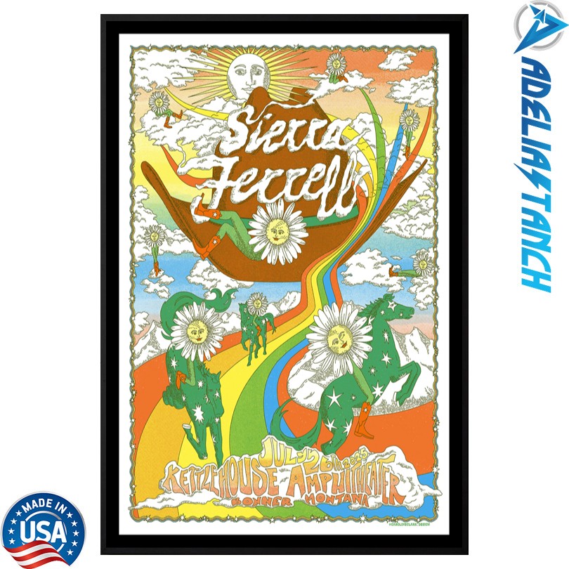 Sierra Ferrell July 26 2025 Concert Missoula, MT Poster