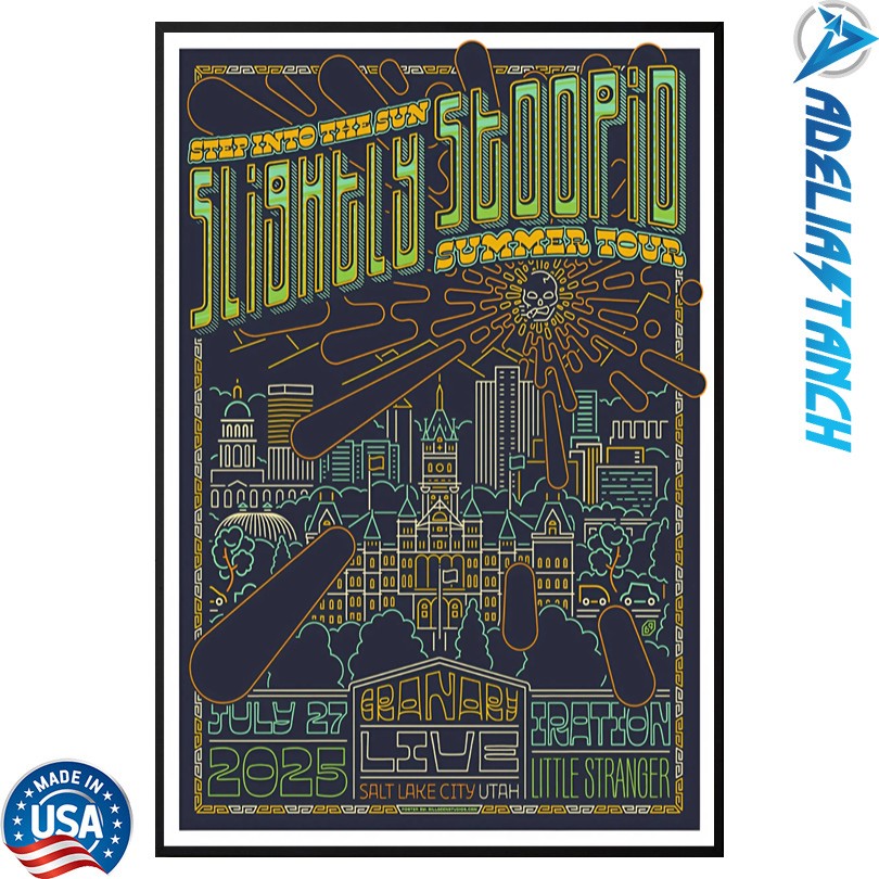 Slightly Stoopid Jul 27 2025 Granary Live. Salt Lake City, UT Poster
