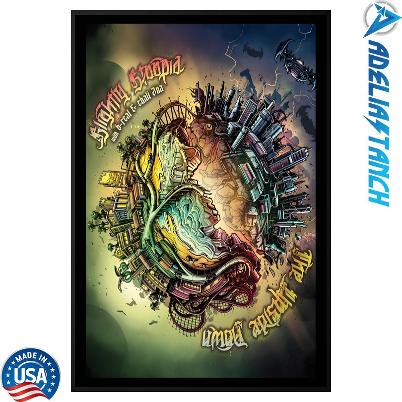 Slightly Stoopid July 18 2025 Snow King Mountain Jackson, WY Poster