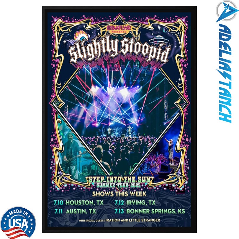 Slightly Stoopid Step Into The Sun Summer Tour 2025 Poster