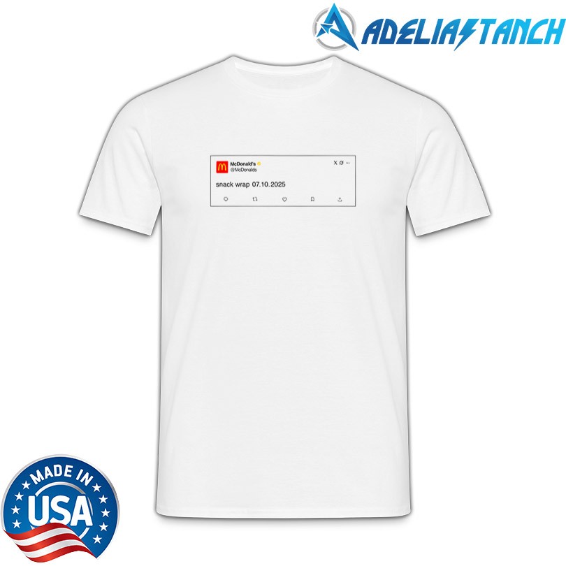 Snack Wrap 07 10 2025 T-Shirt