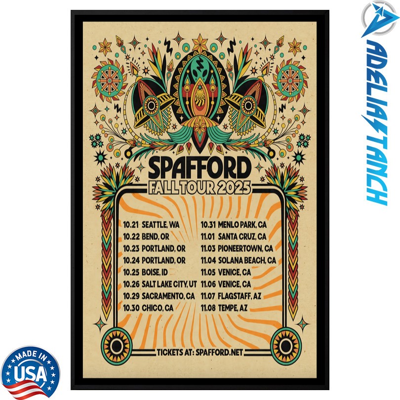 Spafford Fall Tour 2025 Poster