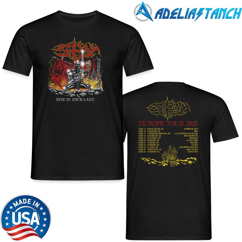 Spy Stay In Your Lane Tour 2025 T-Shirt