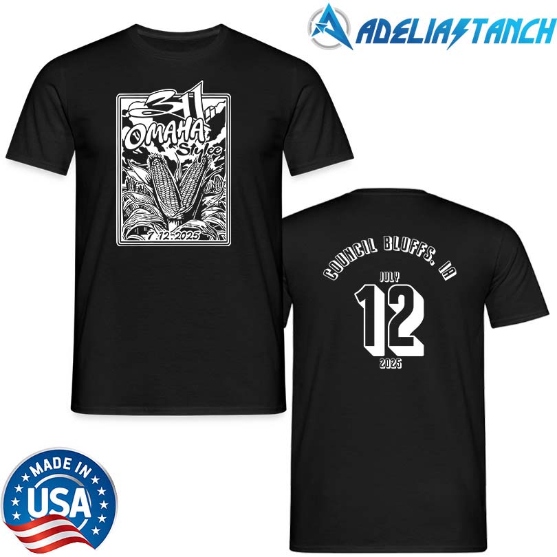 The 311 July 12 2025 Council Bluffs IA T-Shirt