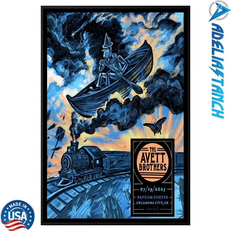 The Avett Brothers Jul 19 2025 Paycom Center in Oklahoma City, OK Posters