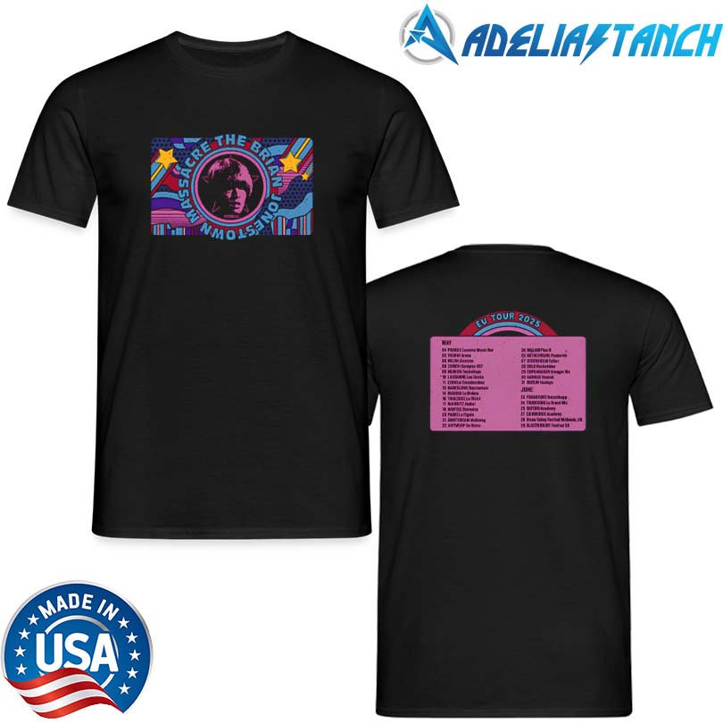 The Brian Jonestown Massacre Euro Tour 25 T-Shirt