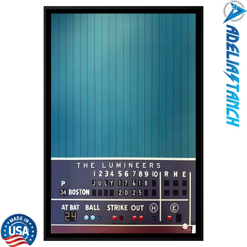 The Lumineers July 17-18 2025 Fenway Park. Boston, MA Poster