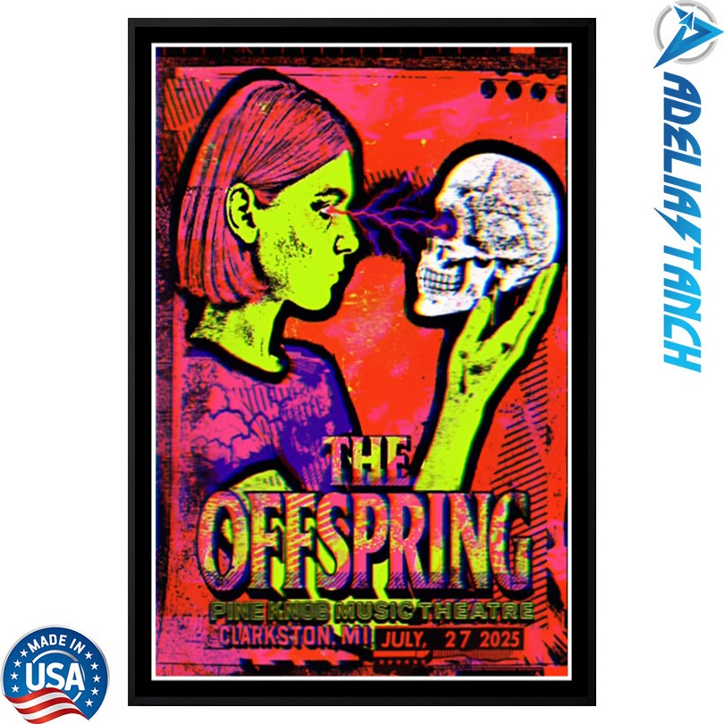 The Offspring July 27 2025 Clarkston, MI Poster