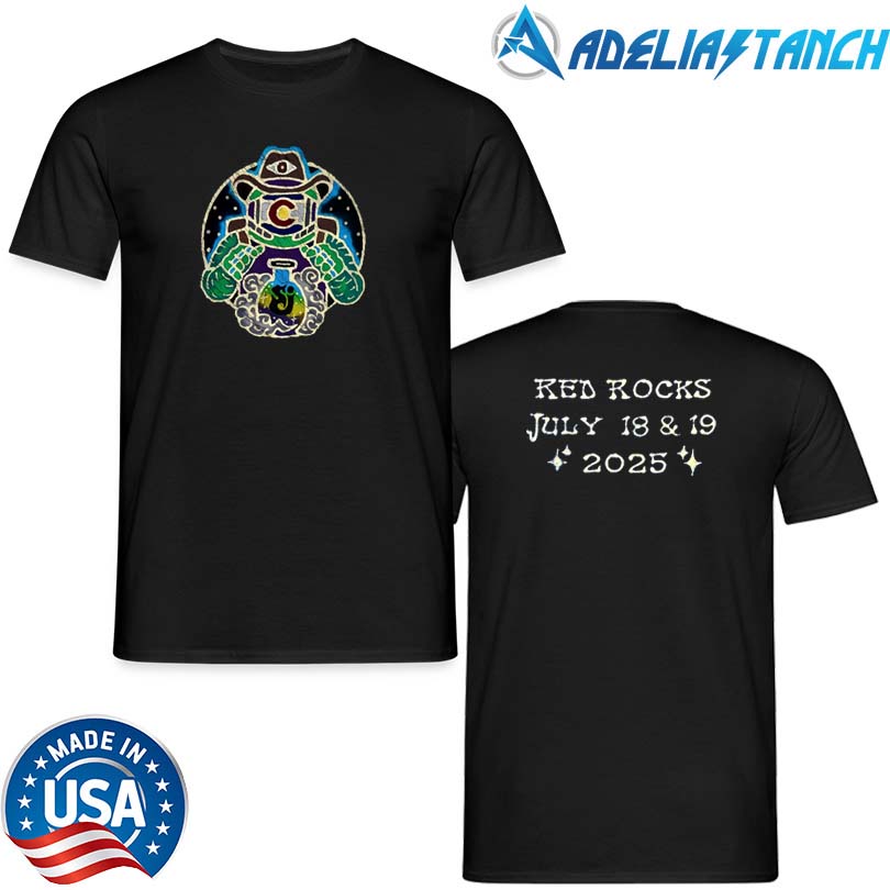 The String Cheese Incident Red Rocks Amphitheatre in Denver CO July 18-19 2025 Shirt