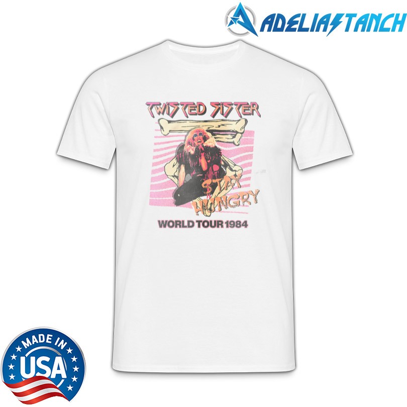 Twisted Sister Stay Hungry World Tour T-Shirt