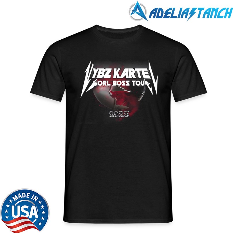 Vybz Kartel Worl Boss Tour 25 Shirt Official