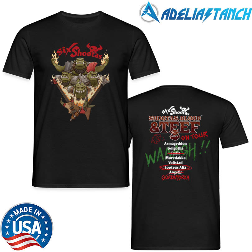 Warhammer 40,000 Shootas Blood & Teef Tour T Shirt