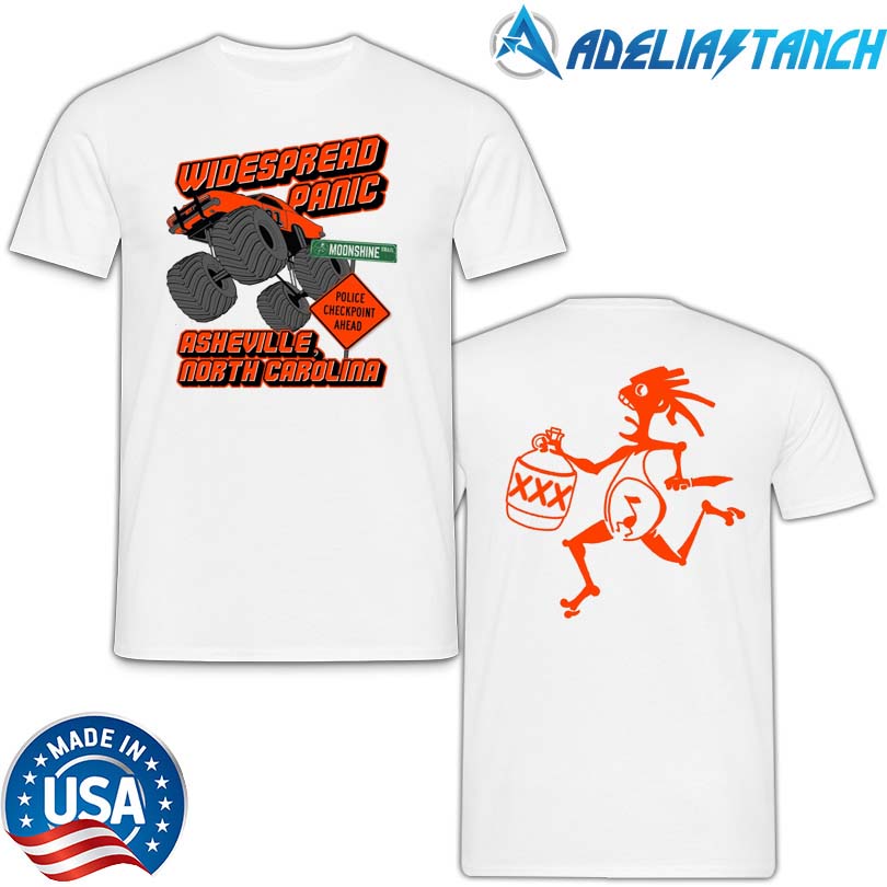 Widespread Panic Asheville North Carolina 2025 Merch