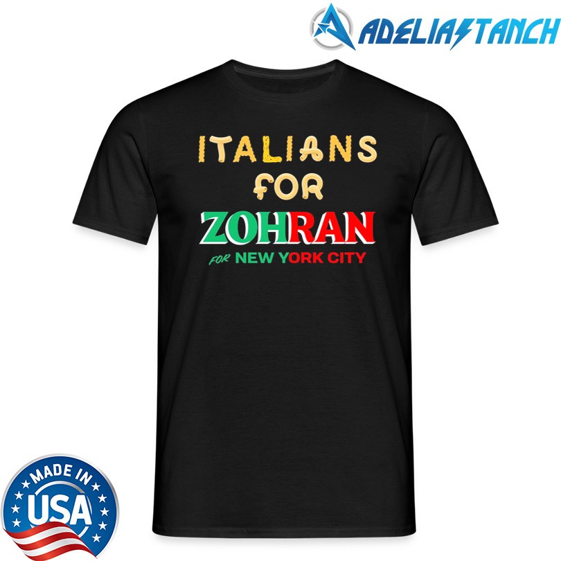 Yungiz Italians For Zohran For New York City Shirt